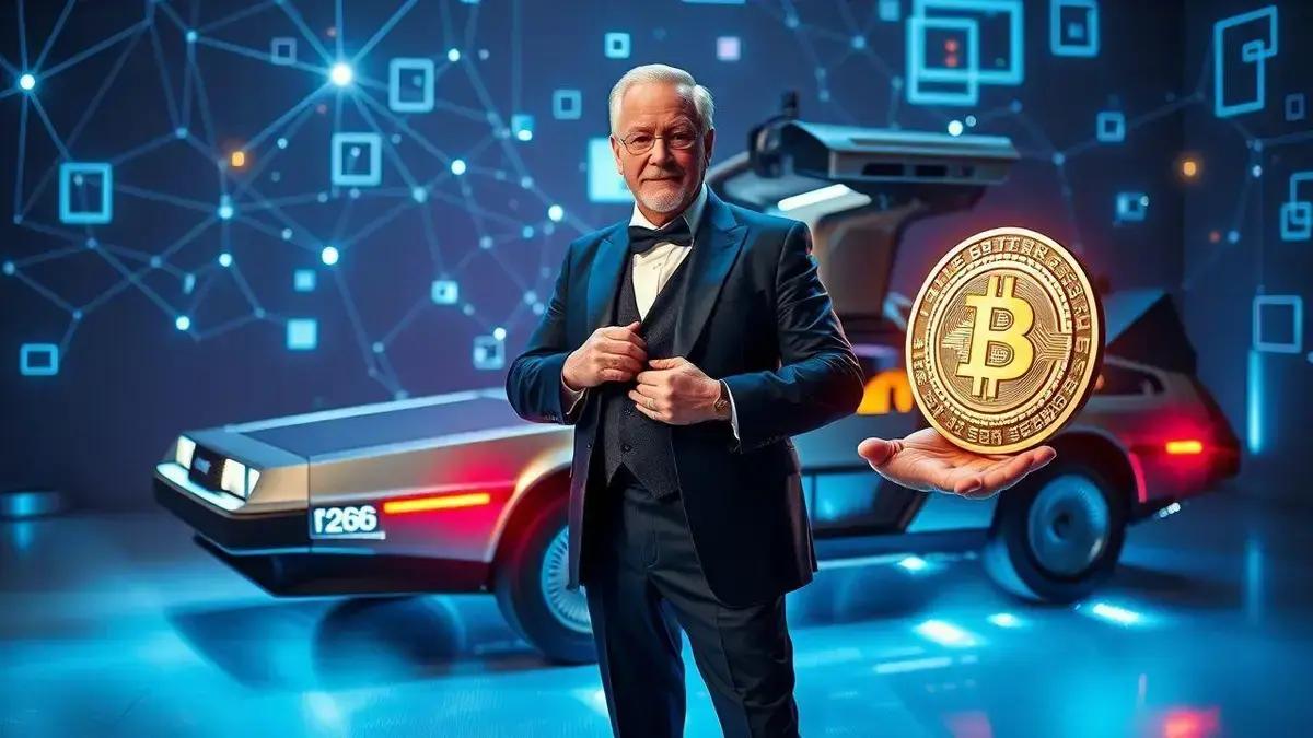 Patrick Stewart e DeLorean lançam mercado digital para reserva de carros elétricos