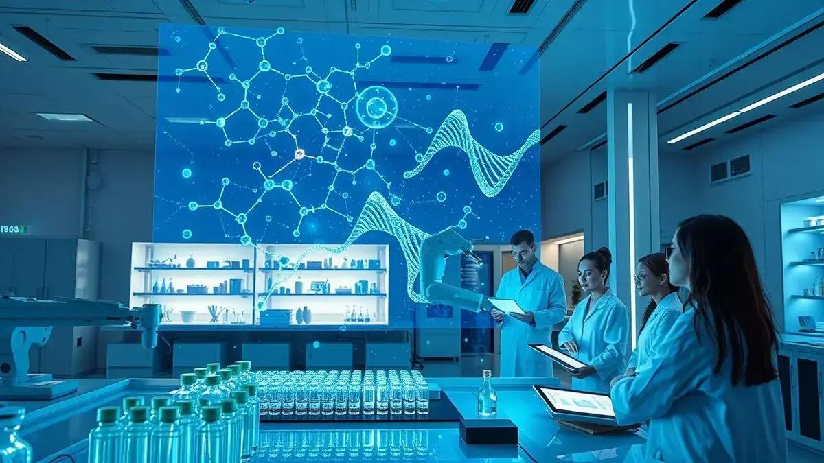 Empresa de biotecnologia usa IA para revolucionar descoberta de medicamentos