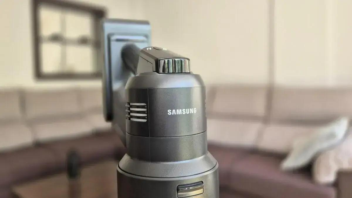 Como funciona o diagnóstico do aspirador Samsung Bespoke Jet