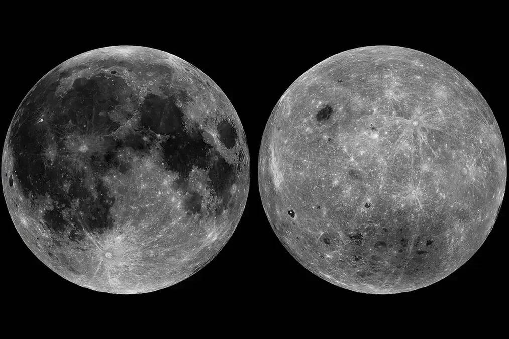 Assimetria interna da Lua explica diferenças entre os lados visível e oculto