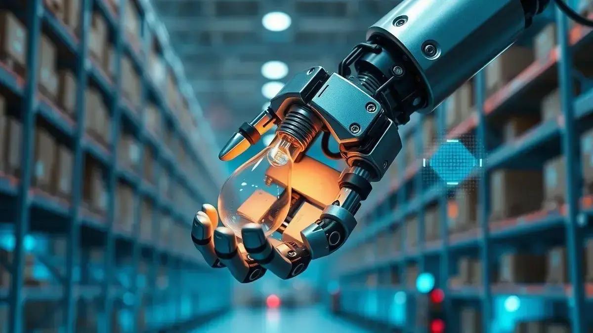 Amazon apresenta robô Vulcan com habilidades avançadas para logística