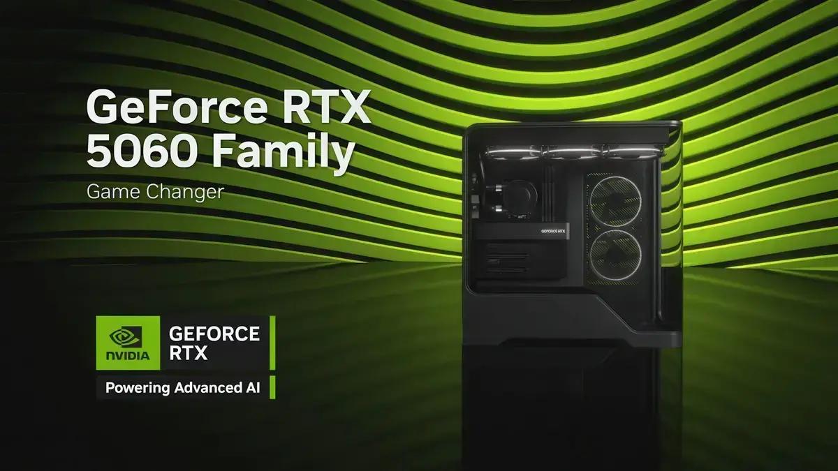 NVIDIA lança atualização de firmware para placas RTX 5060 após relatos de telas pretas