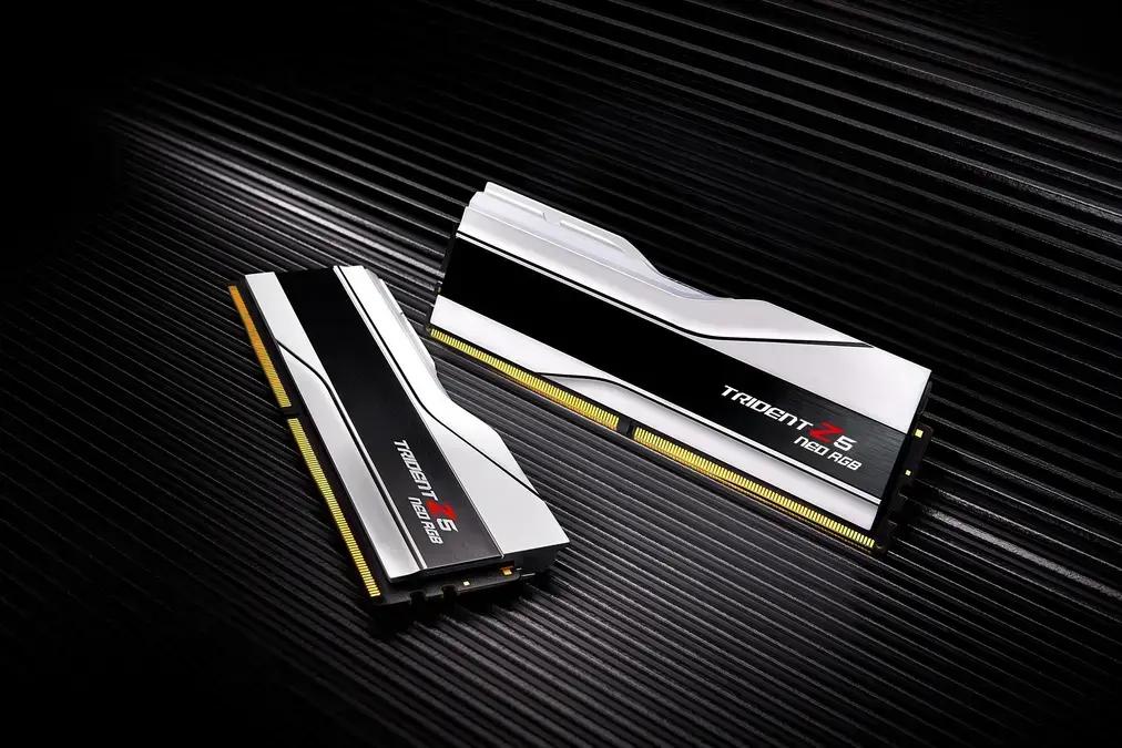 G.Skill Lança Memória DDR5 Trident Z5 NEO RGB de 128 GB