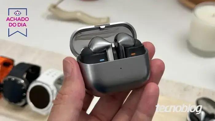 Galaxy Buds 3 com 47% de desconto na Amazon em promoção para o Dia das Mães