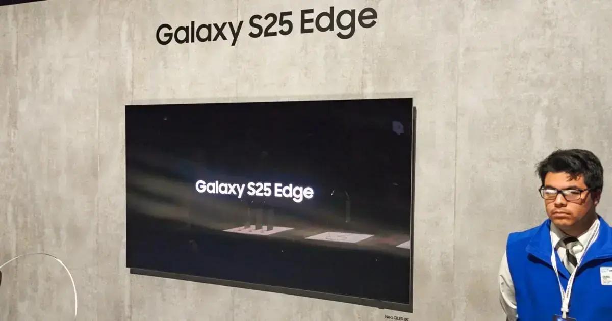Galaxy S25 Edge terá proteção de tela de última geração, dizem rumores