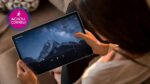 Galaxy Tab S9 FE está com desconto de 38% no Magazine Luiza