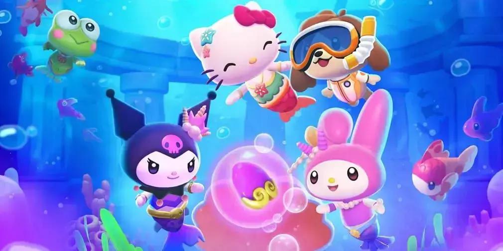 Evento Under the Sea retorna ao Hello Kitty Island Adventure no Apple Arcade