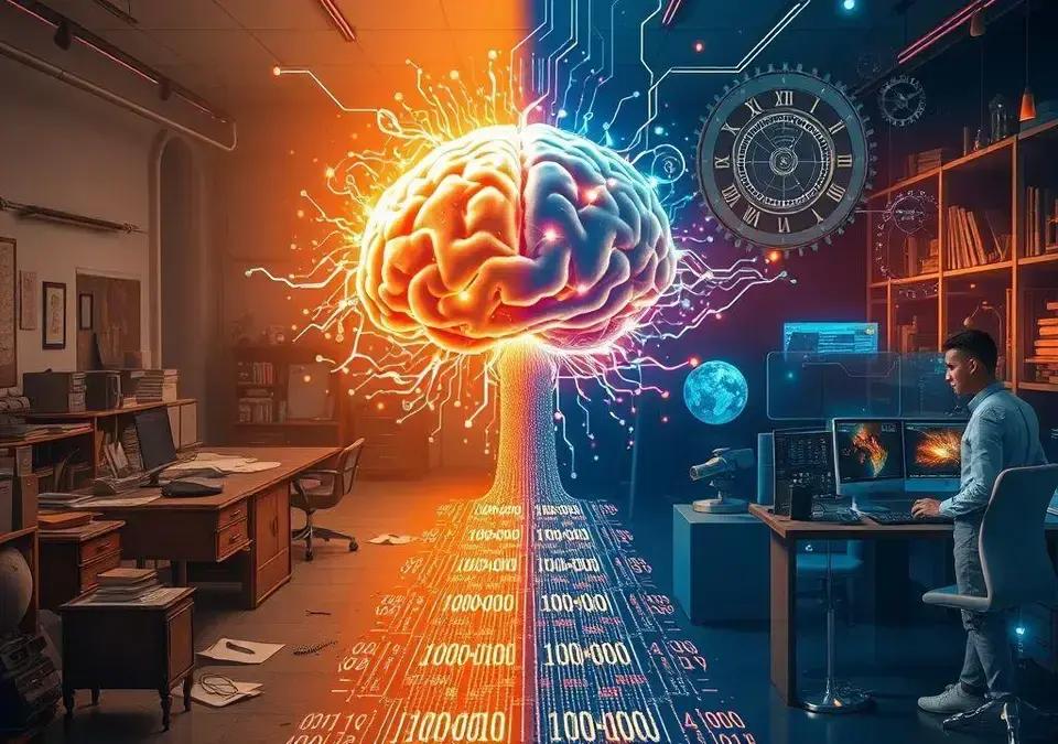 A Migração Cognitiva: Como a IA Está Transformando o Trabalho Humano
