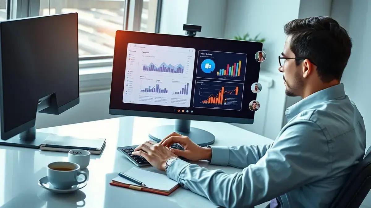 Microsoft Teams facilita uso do chat durante compartilhamento de tela