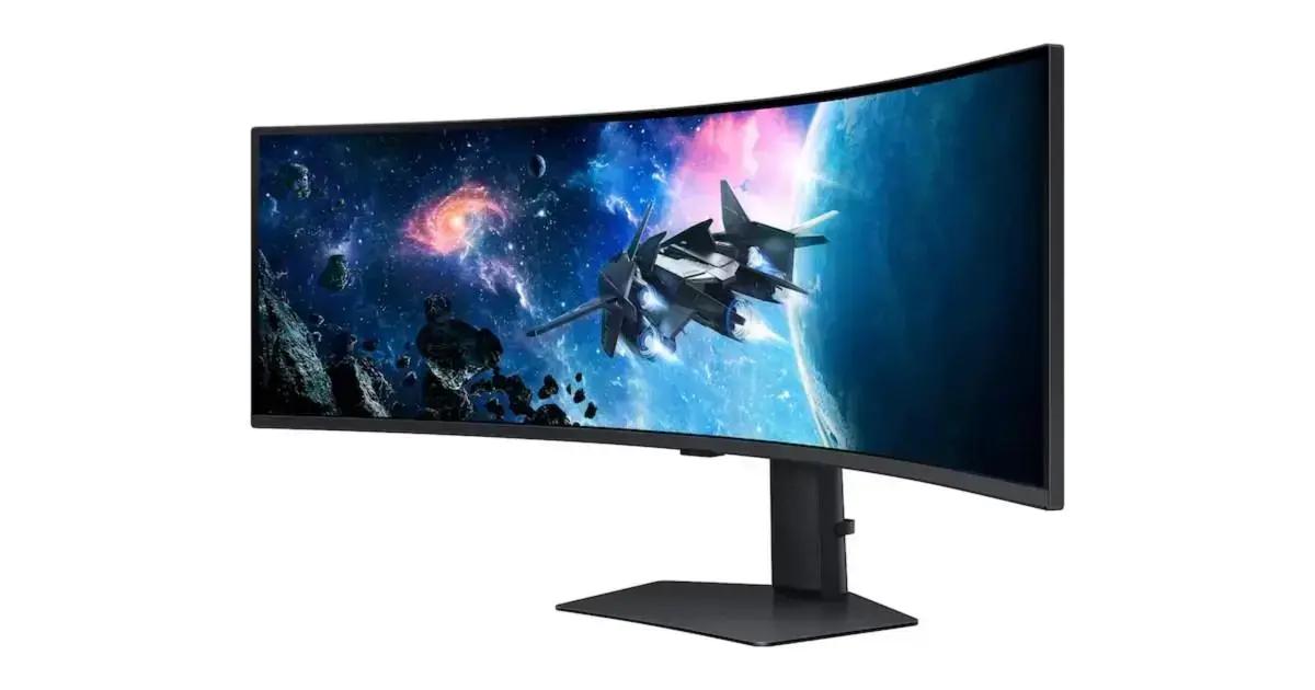 Promoção da Samsung oferece monitor gamer de 49 polegadas com segundo monitor grátis