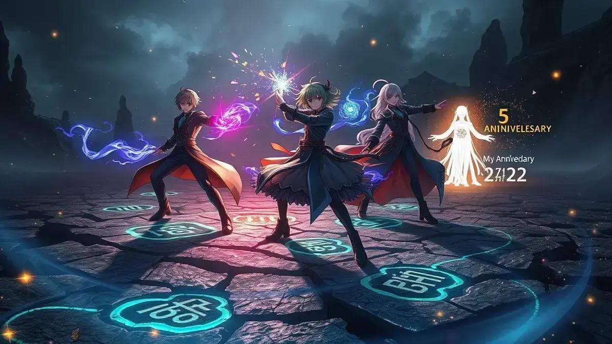 Jujutsu Kaisen Phantom Parade celebra 6 meses com novos personagens e eventos