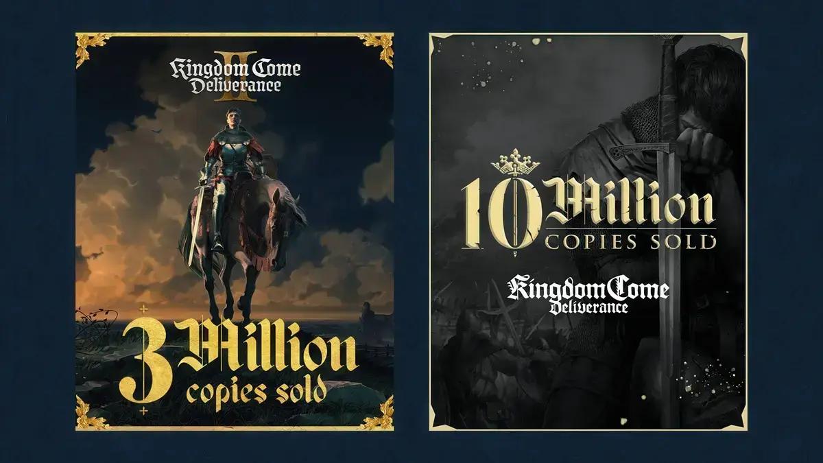 "Kingdom Come Deliverance 2" atinge 3 milhões em vendas; título anterior supera 10 milhões