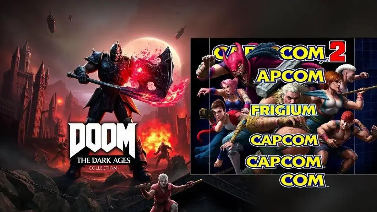 Confira os lançamentos de games desta semana, incluindo DOOM: The Dark Ages e Capcom Fighting Collection 2