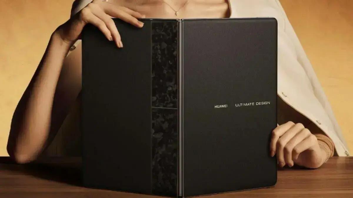 Huawei anuncia seu primeiro laptop dobrável, o MateBook X Fold Ultimate Design