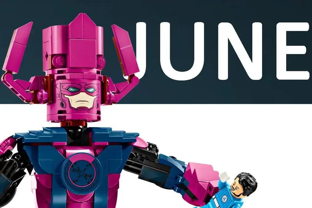 Novos sets de Lego do Quarteto Fantástico, Bluey e Fortnite chegam em 2025