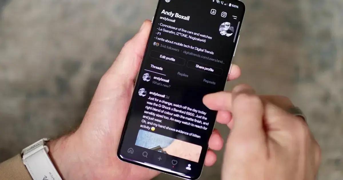 Threads agora permite adicionar até cinco links na bio, superando o X
