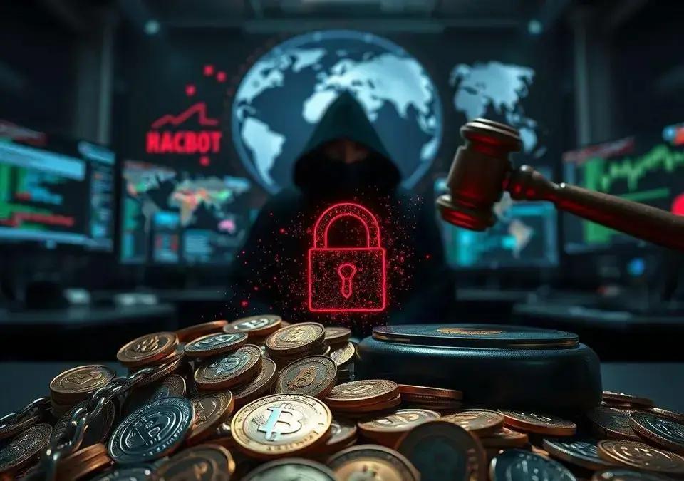 DOJ apreende US$ 24 milhões em criptomoedas de desenvolvedor do malware Qakbot