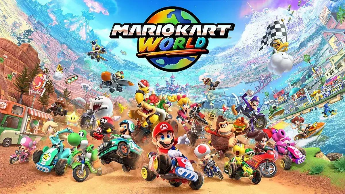 Nintendo desenvolve Mario Kart World desde o lançamento do primeiro Switch