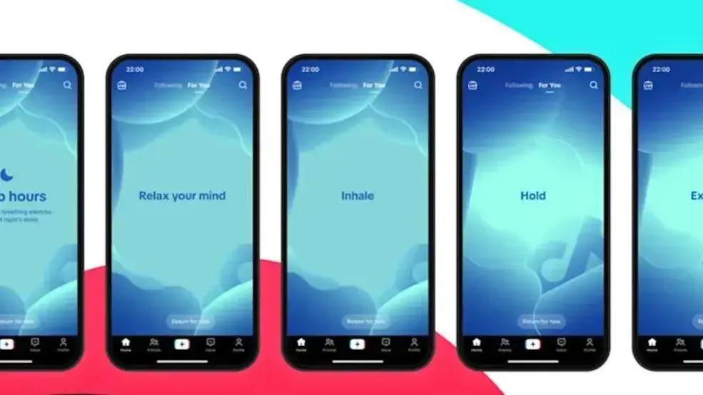 TikTok implementa meditação obrigatória para adolescentes após as 22h