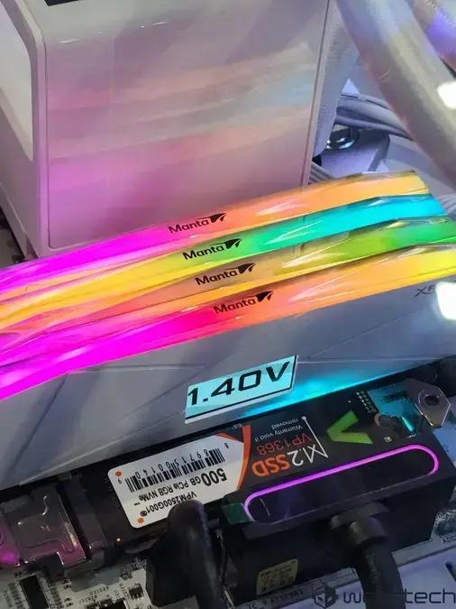 V-Color apresenta memória DDR5 com tela LCD e capacidade de até 256 GB