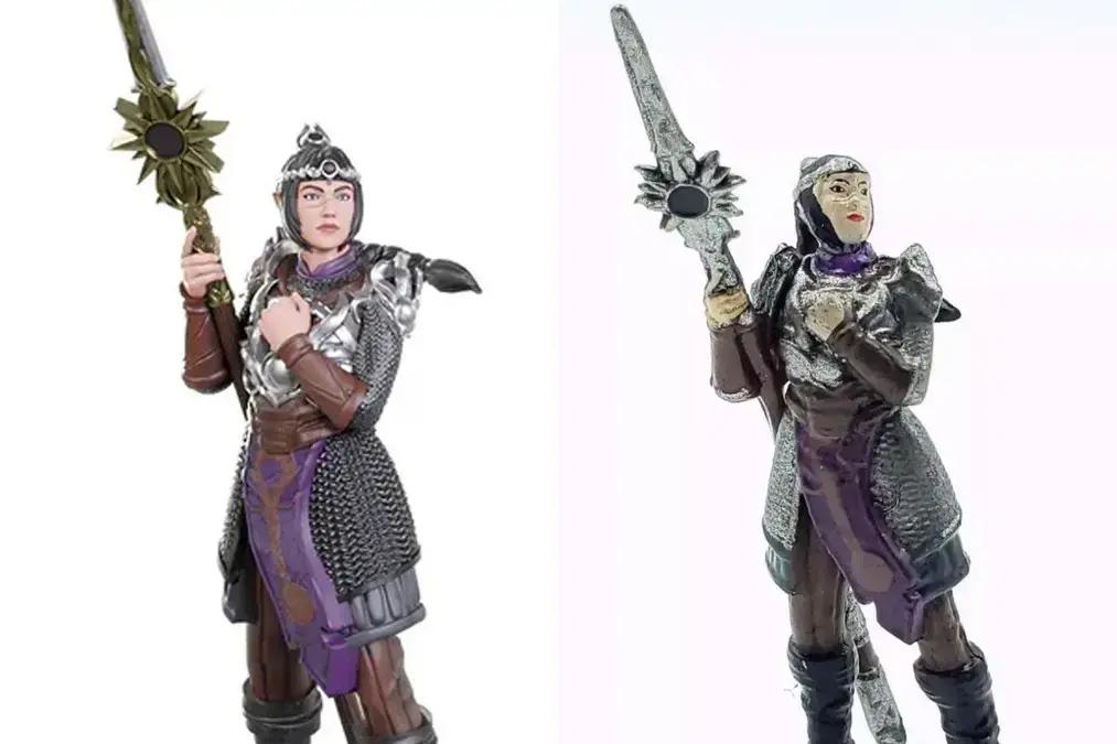 Wizkids se desculpa por miniaturas de Baldur's Gate 3 abaixo do padrão