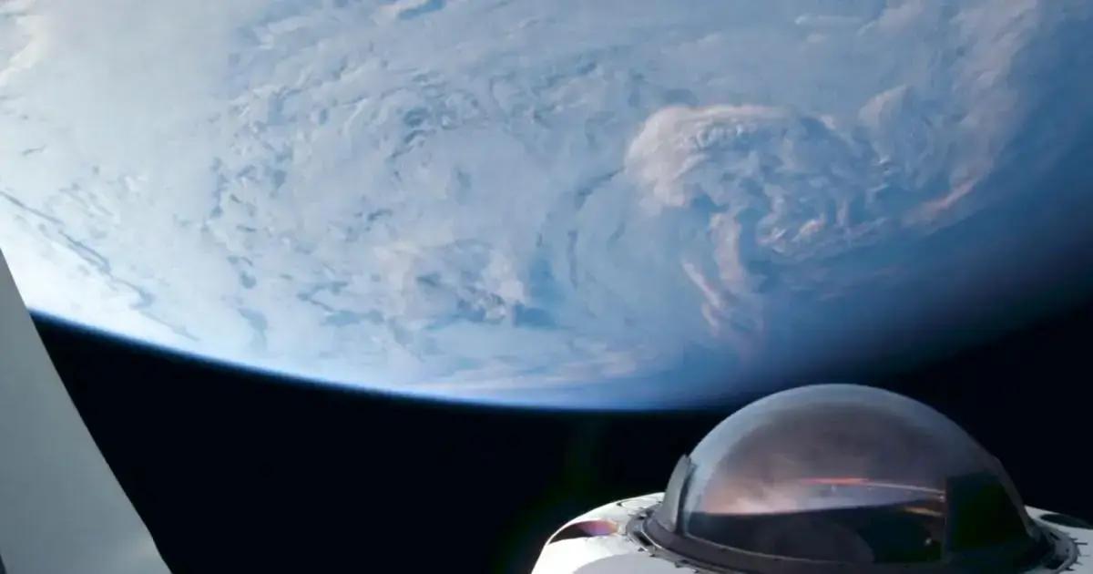 SpaceX revela imagens da missão polar Fram2