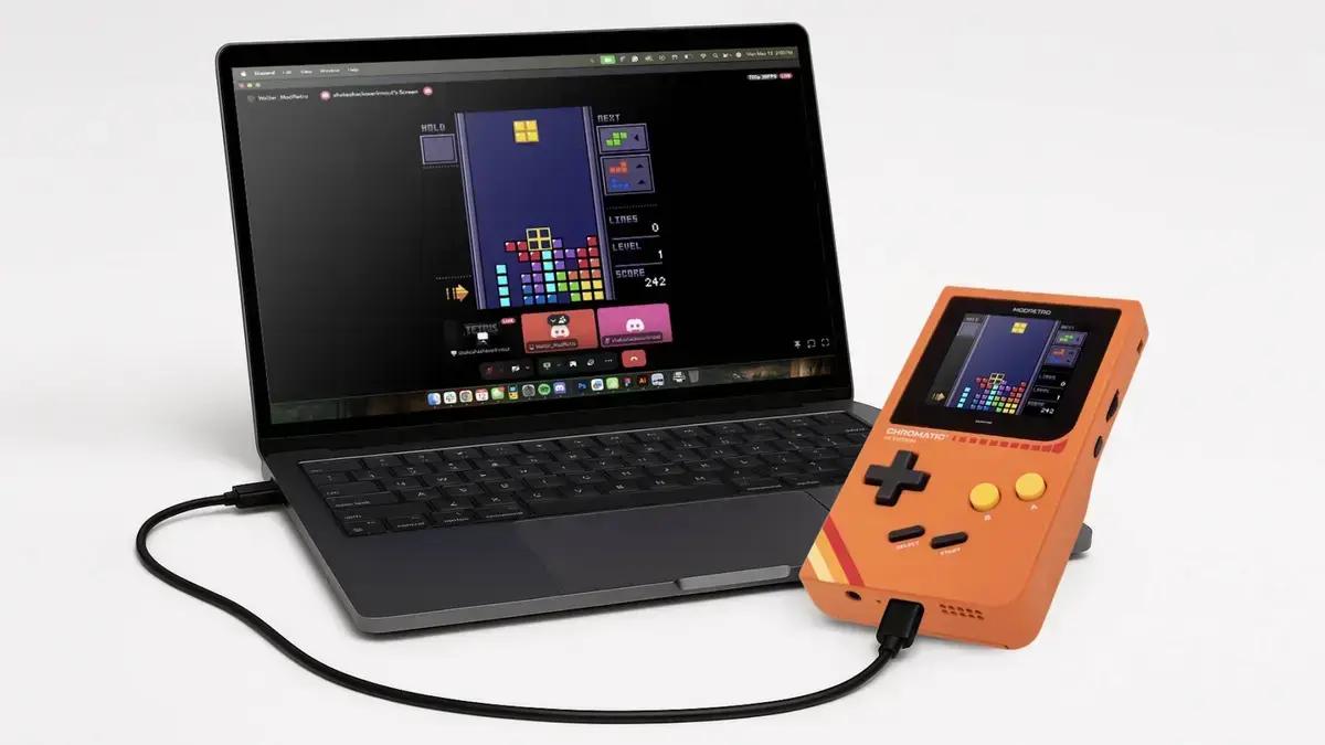 Console retrô ModRetro Chromatic agora transmite jogos diretamente para o Discord