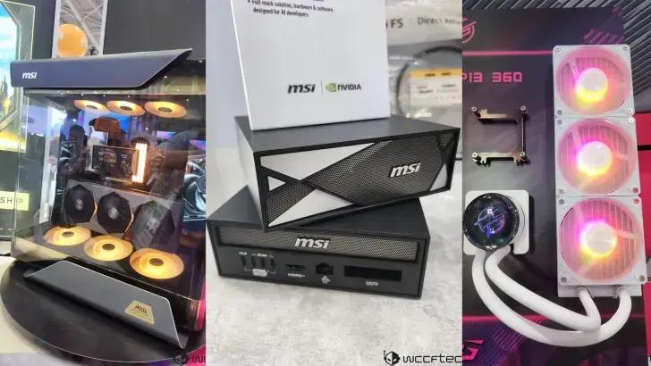 MSI apresenta novidades em PCs, refrigeração e SSDs na Computex 2025