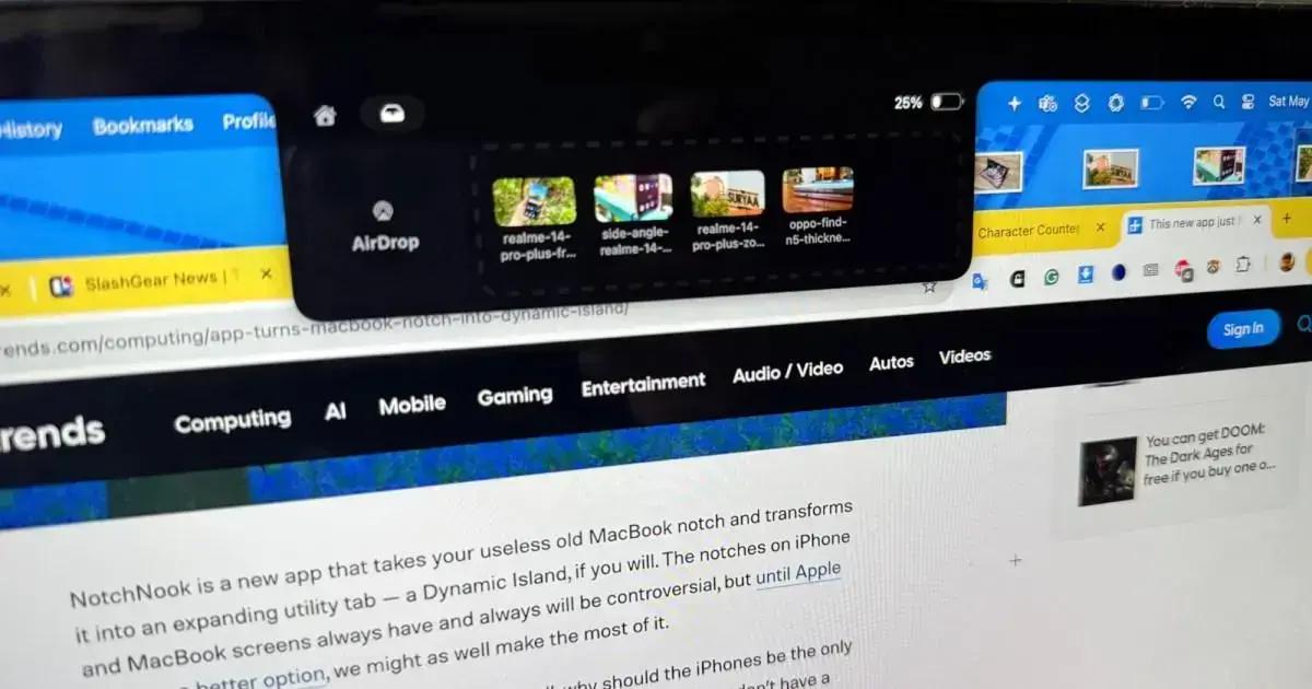 Transformando o Notch do MacBook em um Hub de Atividades