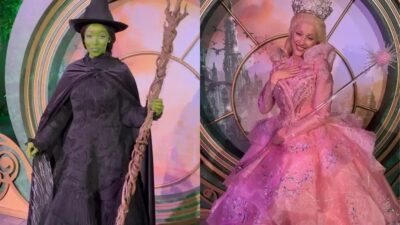 Universal Studios Hollywood apresenta Elphaba e Glinda de Wicked em evento especial