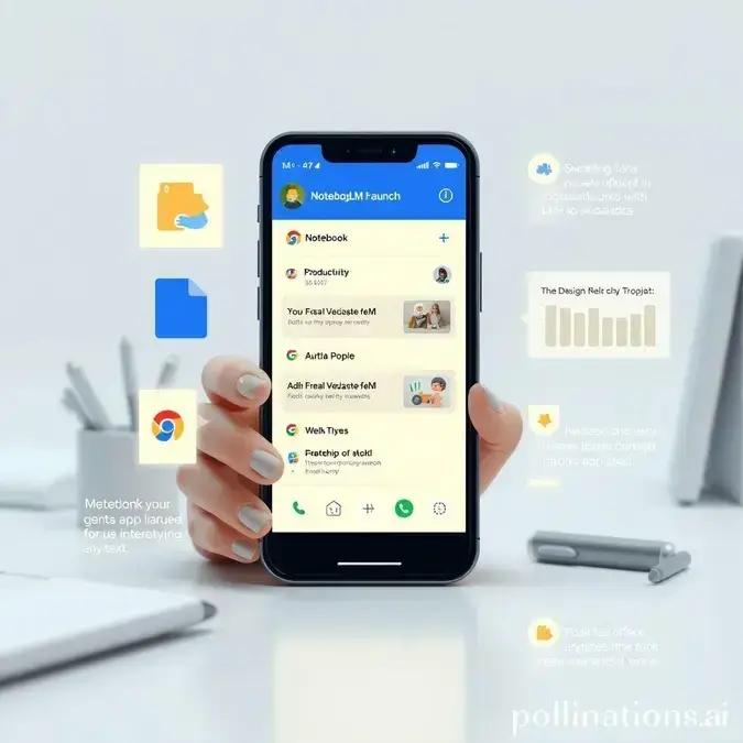 Google lança aplicativo móvel do NotebookLM no evento I/O: primeiras impressões