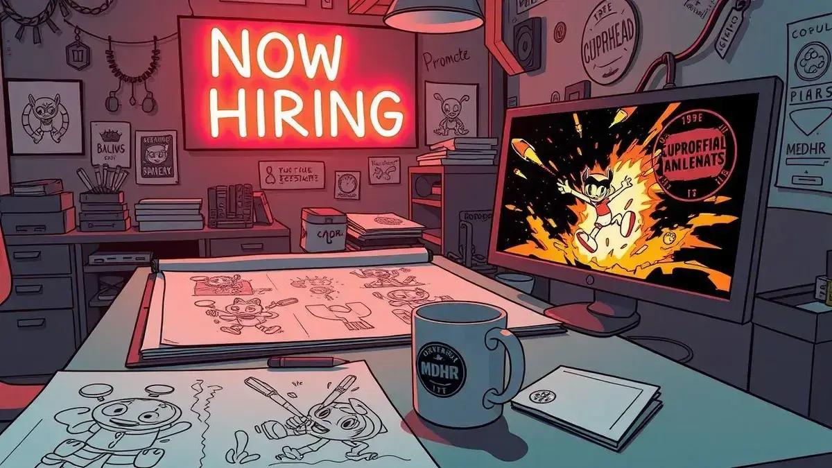 Estúdio de Cuphead contrata para novo projeto cheio de ação e desafios
