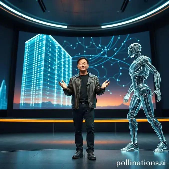 CEO da Nvidia apresenta visão para futuro dominado por IA no Computex 2025