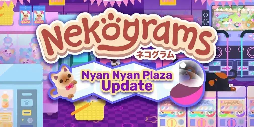 Nekograms+ recebe maior atualização com novo mundo Nyan Nyan Plaza