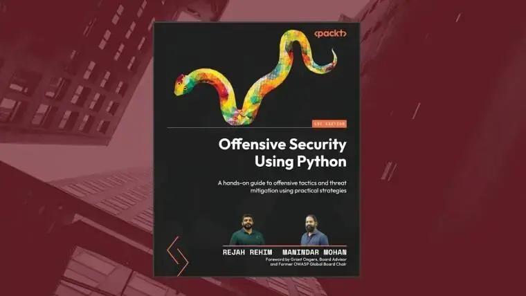 eBook sobre segurança cibernética com Python está disponível para download gratuito