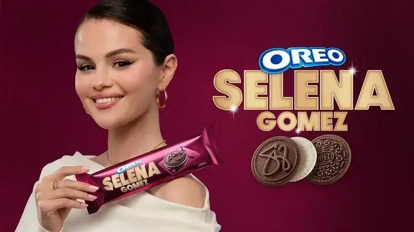 Oreo lança edição limitada com Selena Gomez no Brasil