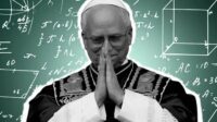 Papa tem formação em matemática, mas não é o acadêmico que a internet imaginava