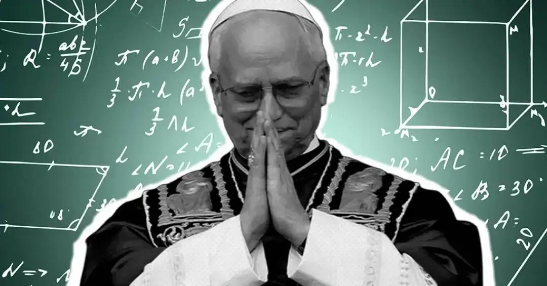Papa tem formação em matemática, mas não é o acadêmico que a internet imaginava