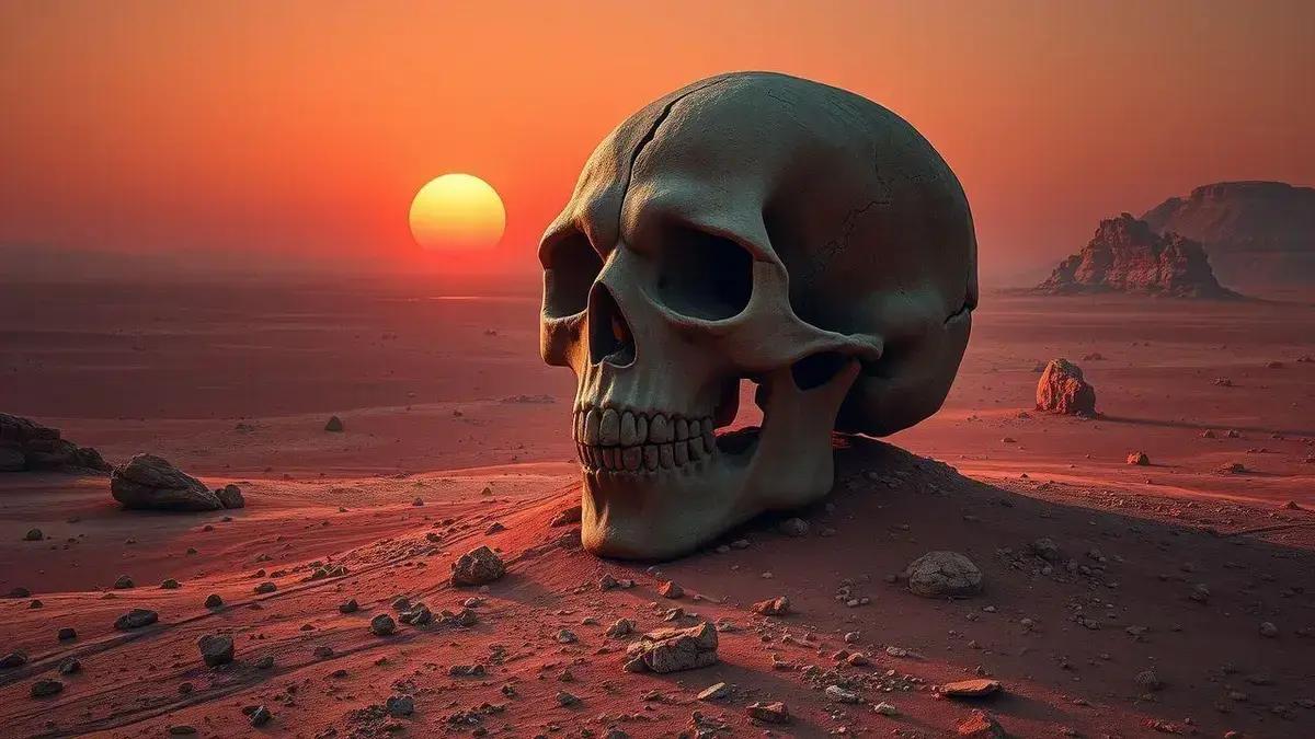 Estranha Rocha em Forma de Caveira é Encontrada em Marte