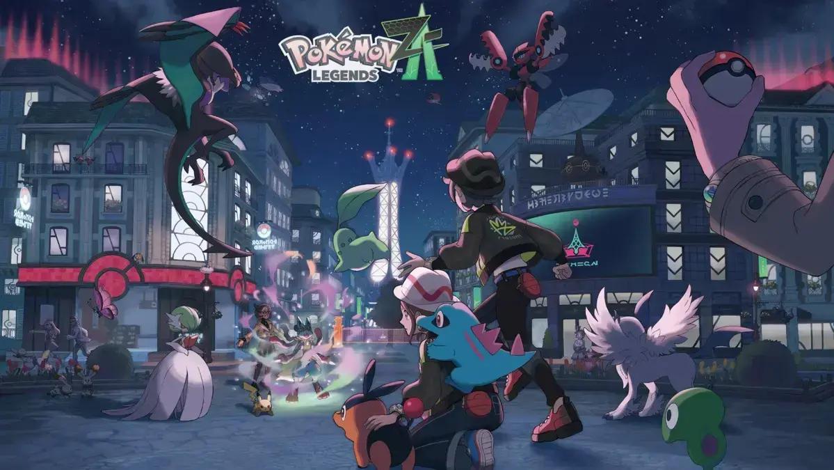 Pokémon Legends Z-A será lançado em 16 de outubro de 2025 para Nintendo Switch e Switch 2