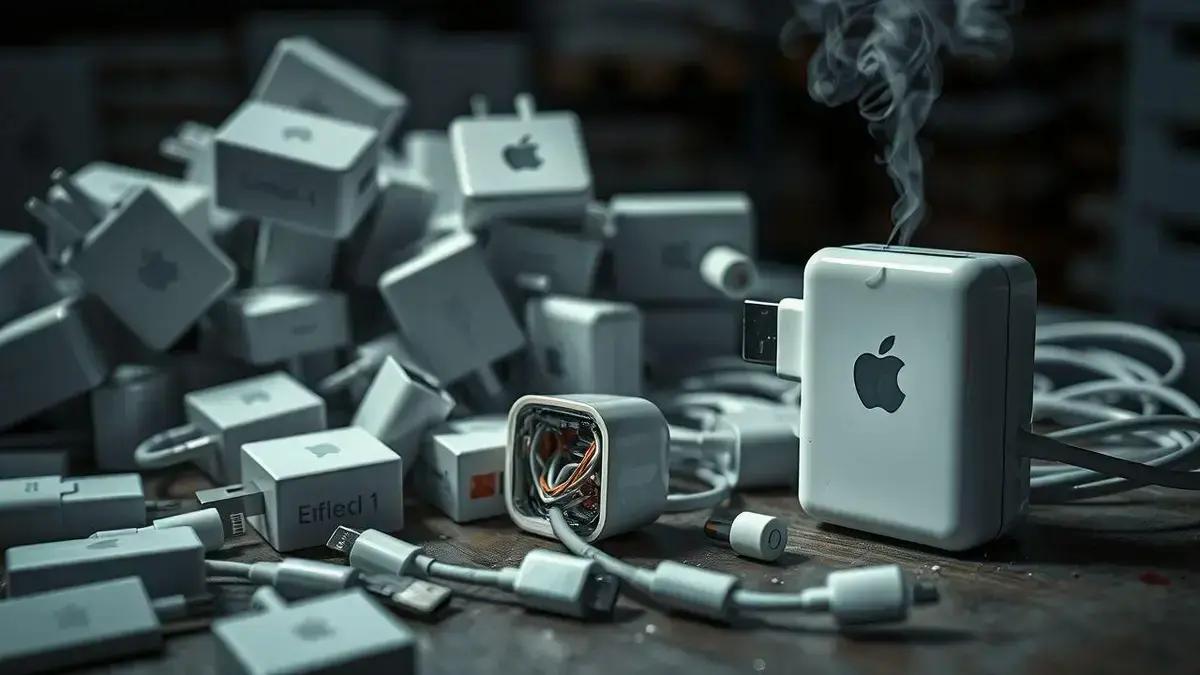 Alfândega dos EUA Apreende Carregadores Falsificados da Apple