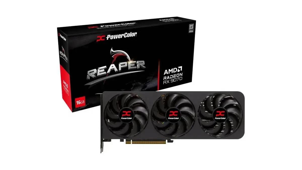 Placa de vídeo PowerColor Reaper RX 9070 está com desconto na Amazon, mas oferta não é válida no Brasil