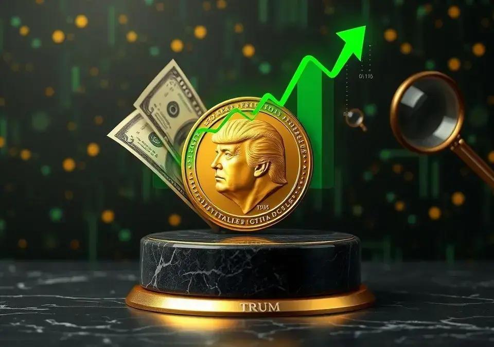 Trump Coin mostra sinais de recuperação após injeção de US$500 milhões