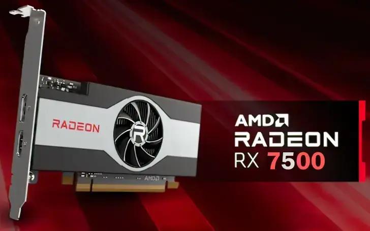 Protótipo da placa de vídeo AMD Radeon RX 7500 vazado: modelo com 6GB que nunca foi lançado