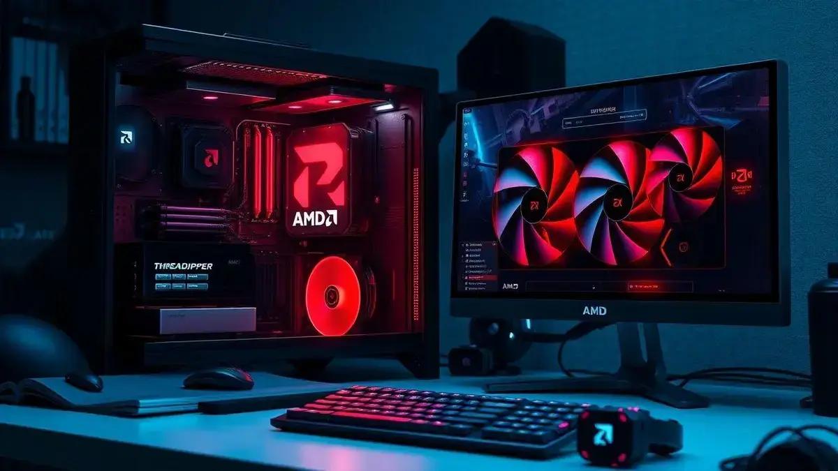 AMD anuncia novos processadores Threadripper e placas Radeon RX 9060 XT na Computex 2025