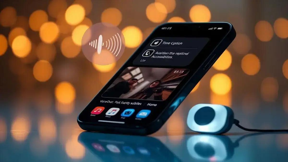 iPhone oferece recursos de acessibilidade para inclusão de pessoas com deficiência