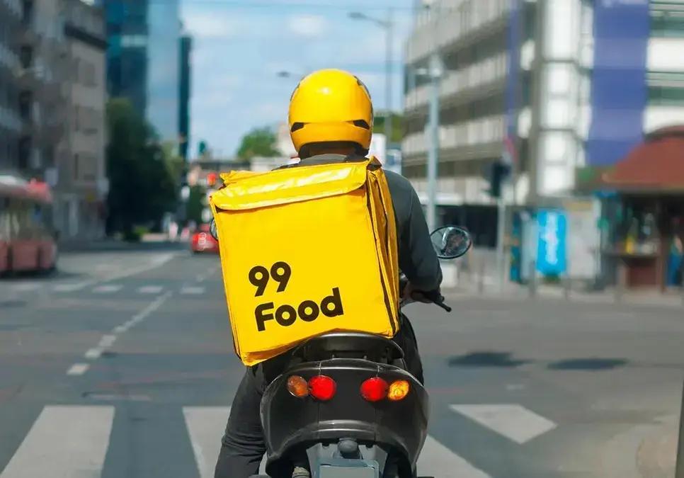 99Food abre cadastro para entregadores em todo o Brasil