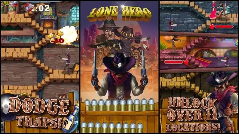 Mr Lone Hero, jogo de tiro no Velho Oeste, já está disponível para iOS e Android