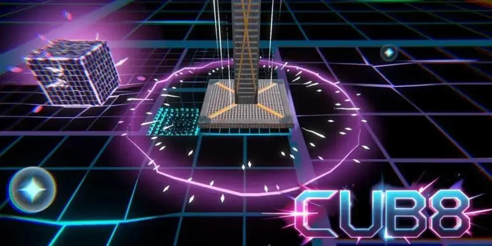 Cub8 é um jogo de ritmo e quebra-cabeça que exige precisão
