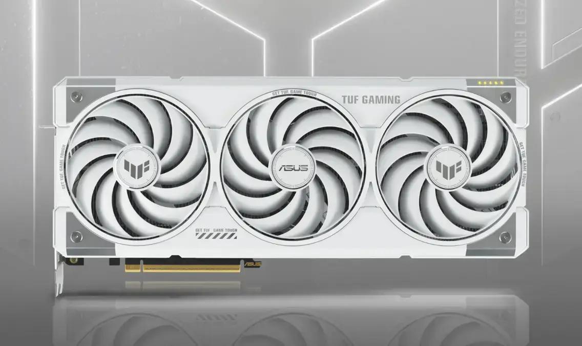 Asus Lança Placas de Vídeo RTX 5070 Ti e RTX 5070 na Cor Branca